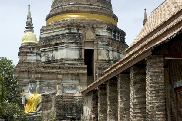 Wat Yai Chai Mong Kon. — Stock Fotó