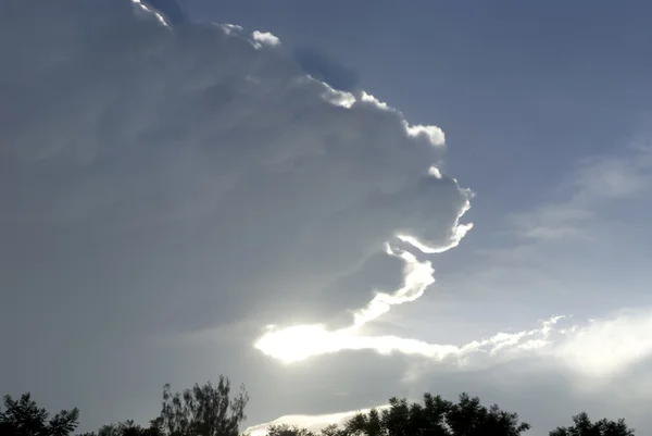 天空中的雨云. — 图库照片