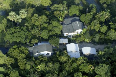 Tayland ülke yan Köyü üzerinden görüntülemek.