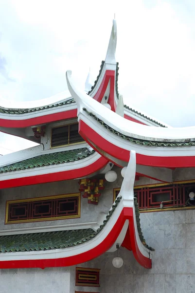 Dak op Chinese Shrine. — Stockfoto