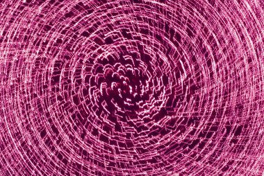 Pembe yıldız patlaması, bilgisayar grafiği.