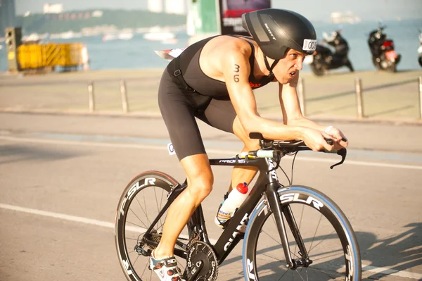 Triatlón de Pattaya, Tailandia Tri-League Tour Series 2015 . —  Fotos de Stock