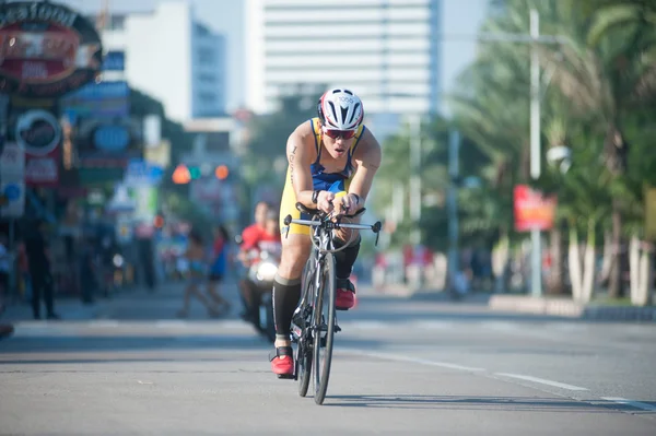 Triathlon de Pattaya, Thaïlande Tri-League Tour Series 2015 . — Photo