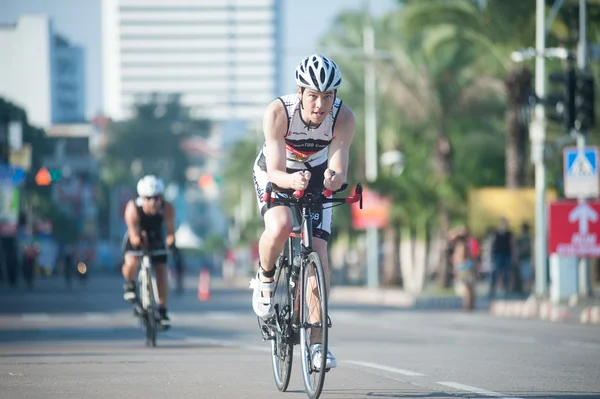 Triathlon de Pattaya, Thaïlande Tri-League Tour Series 2015 . — Photo