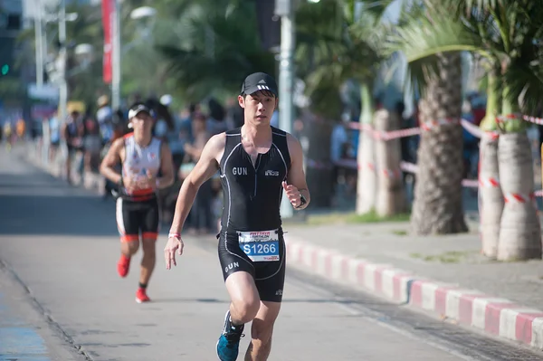 Triatlón de Pattaya, Tailandia Tri-League Tour Series 2015 . —  Fotos de Stock