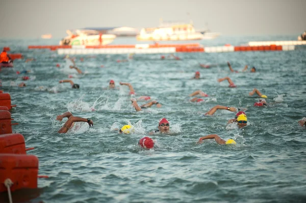 Triathlon de Pattaya, Thaïlande Tri-League Tour Series 2015 . — Photo