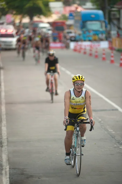 Triatlón de Pattaya, Tailandia Tri-League Tour Series 2015 . —  Fotos de Stock