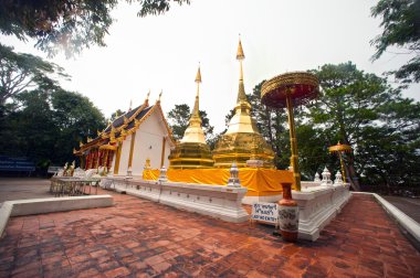 Wat Phra o Doi Tung, Chiang Rai, Tayland.
