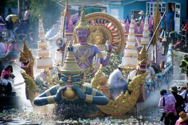 Rub Bua Festivali ( Lotus Atma Festivali ) Tayland.
