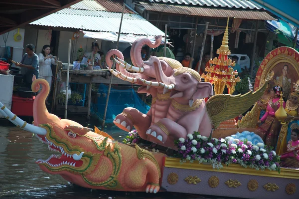 Rub Bua Festivali ( Lotus Atma Festivali ) Tayland. — Stok fotoğraf