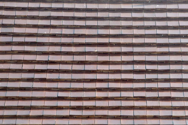 Textura Madeira Fundo Telhado Uma Casa Tailândia — Fotografia de Stock