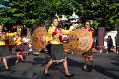 KHON KAEN, THAILAND - 29 Kasım 2019: Uluslararası ipek 
