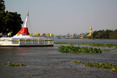 Wat Poramaiyikawas Worawihan 'daki Ponmai Yi Kagawa' nın Ko Kret 'i Tayland' ın Nonthaburi ilindeki Chao Phraya nehri boyunca uzanan Ko Kret adasının sembolüdür..