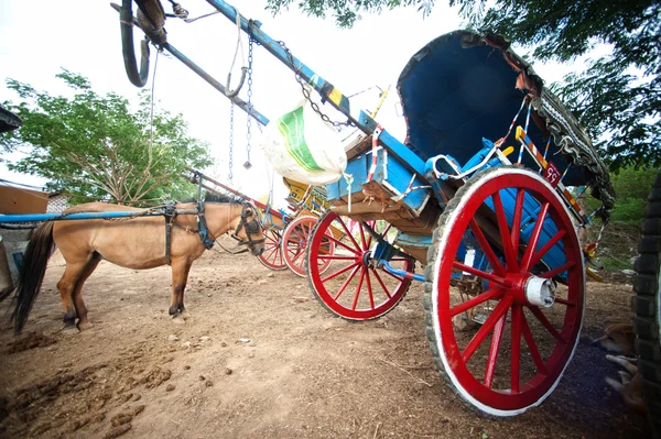 Carriage in Inwa ancient city ,Myanmar.