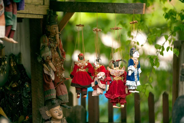 Sourvenir på Myanmar shop. — Stockfoto