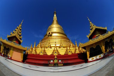 Shwemawdaw Selami Pagoda Hongsawaddy, Myanmar.