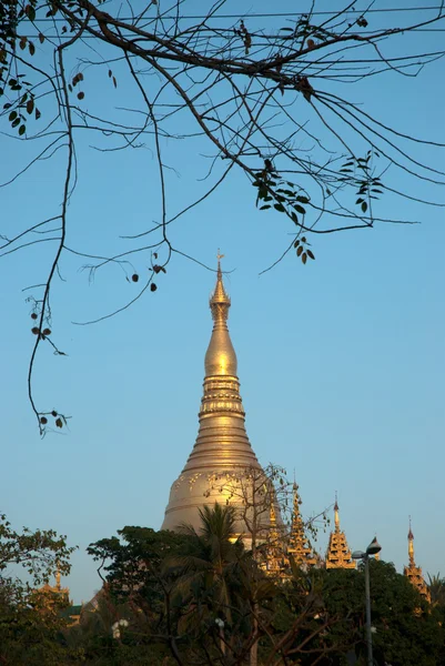 Shwegagon Pagoda, Yangon, Myanmar. — Zdjęcie stockowe