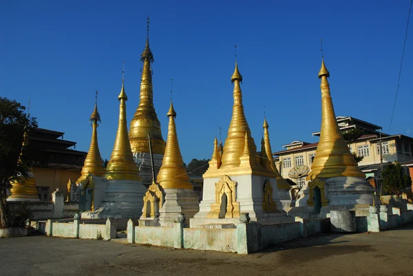 Templo em Kalor cidade em Myanmar . — Fotografia de Stock