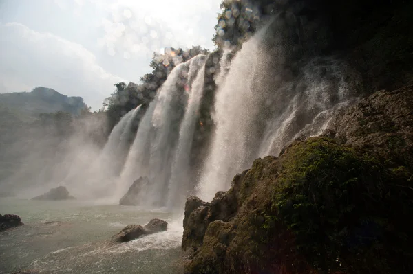 Ban Gioc waterfall in Vietnam. — Stock Photo, Image