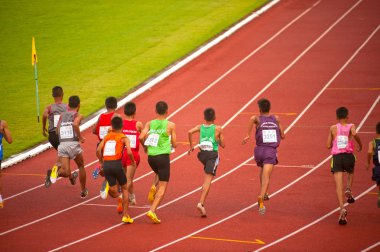 1500 m.in Tayland açık Atletizm Şampiyonası 2013.