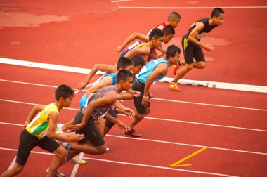 1500 m.in Tayland açık Atletizm Şampiyonası 2013.