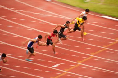 100m.in Tayland açık Atletizm Şampiyonası 2013.