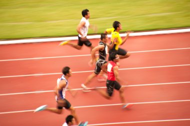100m.in Tayland açık Atletizm Şampiyonası 2013.