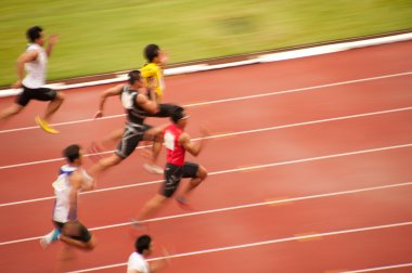 100m.in Tayland açık Atletizm Şampiyonası 2013.