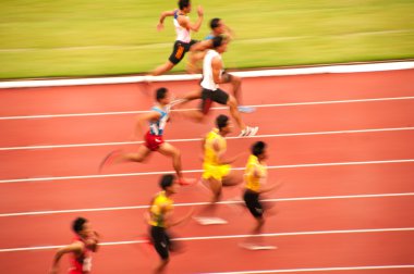 100m.in Tayland açık Atletizm Şampiyonası 2013.