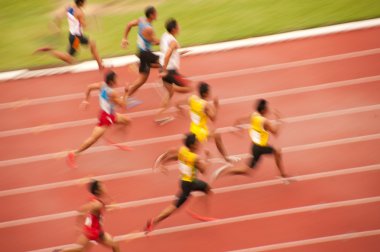 100m.in Tayland açık Atletizm Şampiyonası 2013.