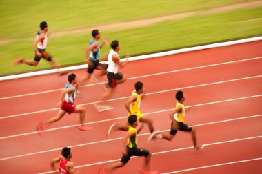 100m.in Tayland açık Atletizm Şampiyonası 2013.