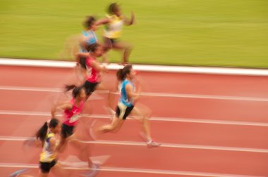 100m.in Tayland açık Atletizm Şampiyonası 2013.