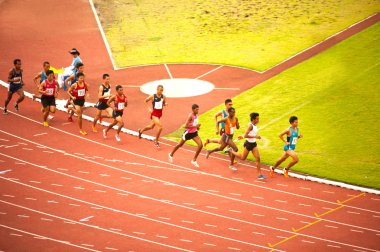 5000 m.in Tayland açık Atletizm Şampiyonası 2013.