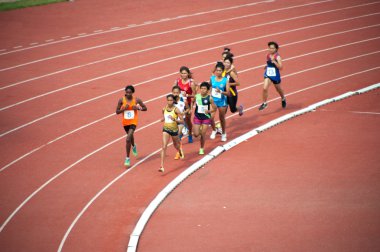 5000 m.in Tayland açık Atletizm Şampiyonası 2013.