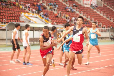 Tayland açık Atletizm Şampiyonası 2013'de geçişi.