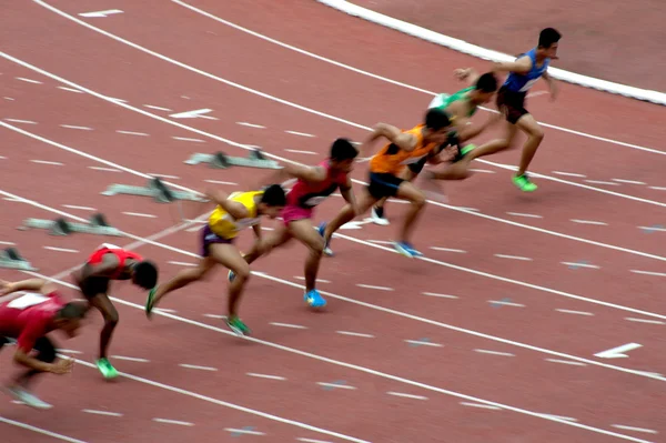 5000 m.in Tailandia Campeonato Abierto de Atletismo 2013 . — Foto de Stock