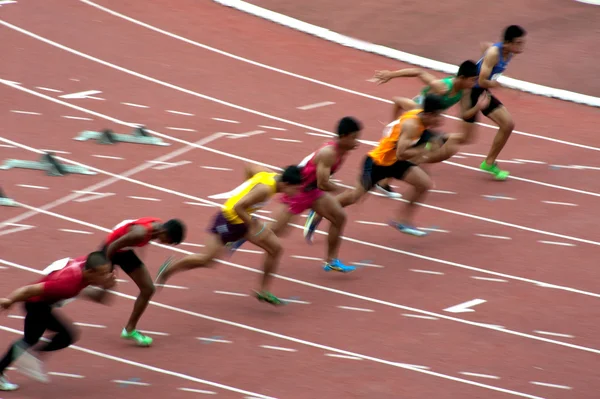 5000 m.in Tailandia Campeonato Abierto de Atletismo 2013 . — Foto de Stock