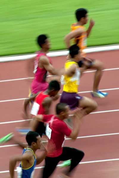 Открытый чемпионат Таиланда по лёгкой атлетике 2013 . — стоковое фото