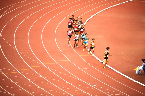 5000 m.in Thailandia Open Athletic Championship 2013 . — Foto Stock