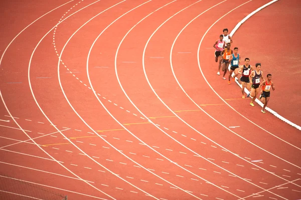 5000 m.in Thajsko otevřené sportovní mistrovství 2013. — Stock fotografie