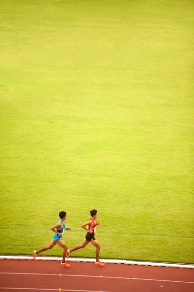 5000 m.in Thailand Open Athletic VM 2013. — Stockfoto