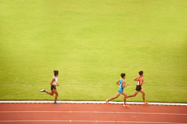 5000 m.in Tailandia Campeonato Abierto de Atletismo 2013 . — Foto de Stock