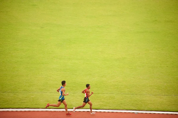 5000 m.in Thailand Open Athletic VM 2013. — Stockfoto