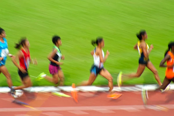 5000 m.in Tailandia Campeonato Abierto de Atletismo 2013 . — Foto de Stock