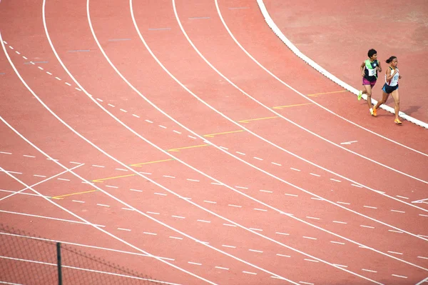 5000 m.in Tailandia Campeonato Abierto de Atletismo 2013 . — Foto de Stock