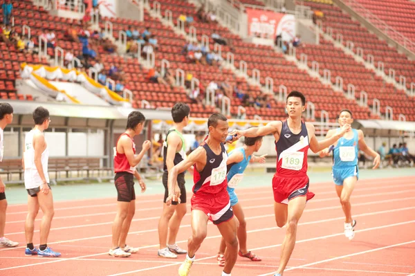 Relé en Tailandia Open Athletic Championship 2013 . —  Fotos de Stock