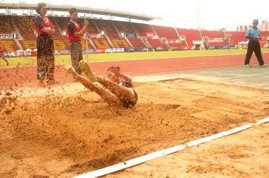 Üç adım atlama Tayland açık Atletizm Şampiyonası 2013