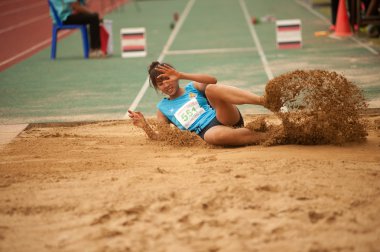 Üç adım atlama Tayland açık Atletizm Şampiyonası 2013