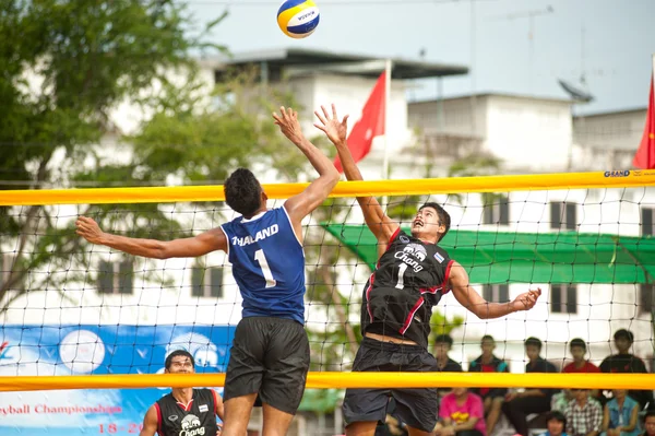 27 kampioenschap van Zuid-Oost-Aziatische Beach Volleybal. — Stockfoto