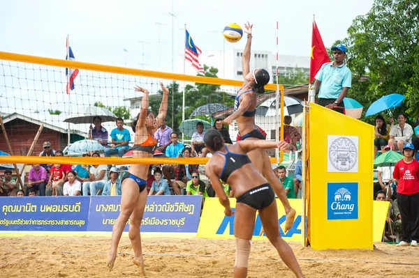 South East Asian plaży 27 siatkówka Mistrzostwa. — Zdjęcie stockowe